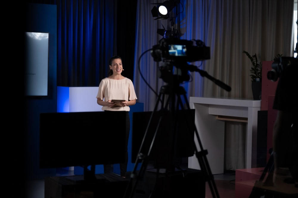 carina jantsch podcast aufnahme studio